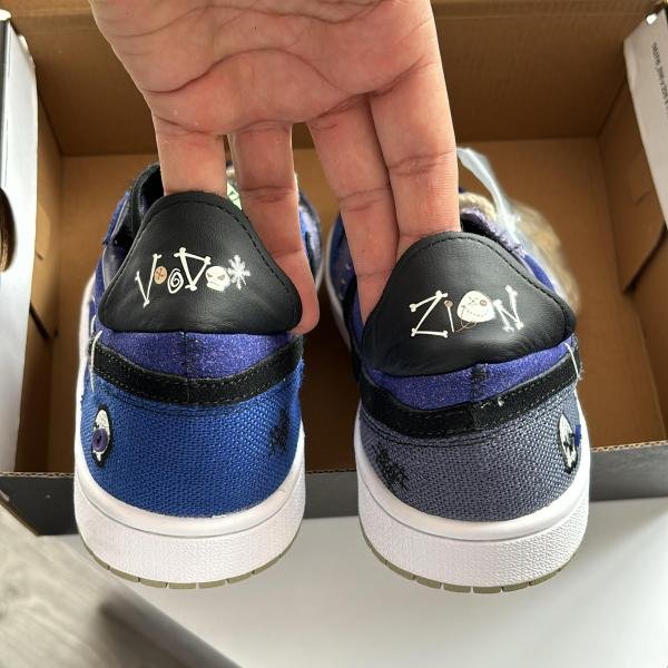 JORDAN CUT LOW VOODOO BLUE