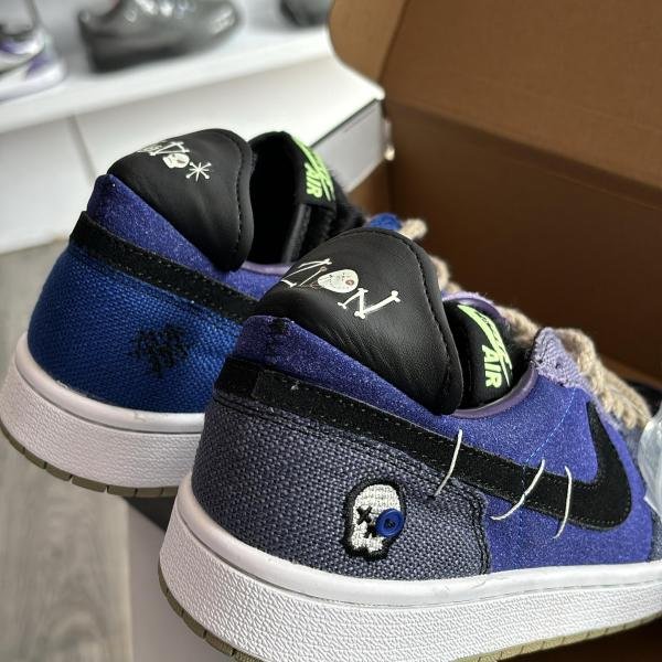 JORDAN CUT LOW VOODOO BLUE