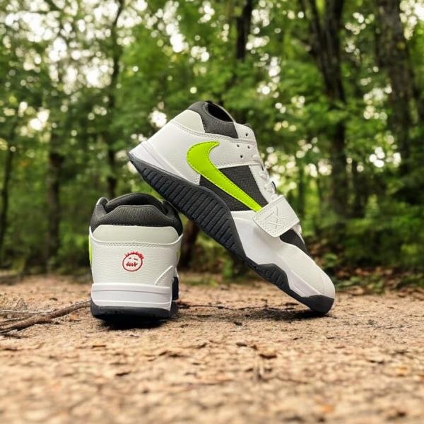 TRAVIS SCOTT x JORDAN JUMPMAN JACK TRAINER OFF WHITE YELLOW