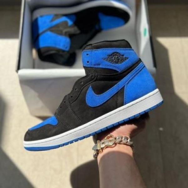 NIKE AIR JORDAN RETRO 1 HIGH ROYAL REIMAGINED SEMI UA
