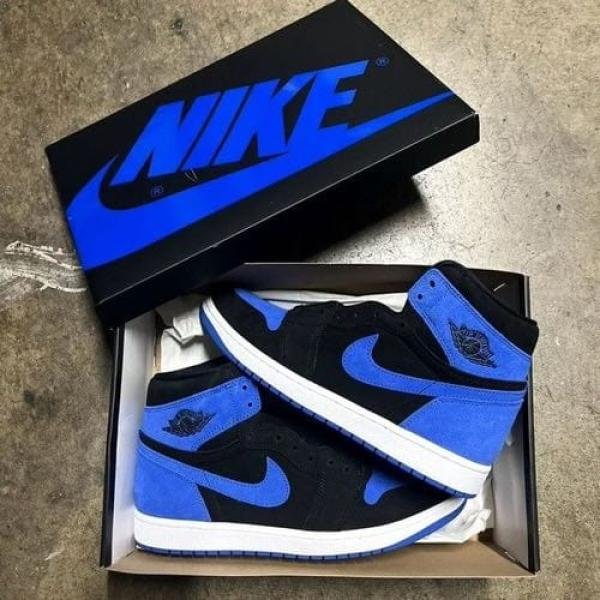 NIKE AIR JORDAN RETRO 1 HIGH ROYAL REIMAGINED SEMI UA