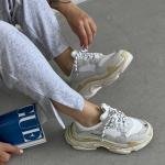 BALENCIAGA TRIPLE'S "CREAM WHITE"