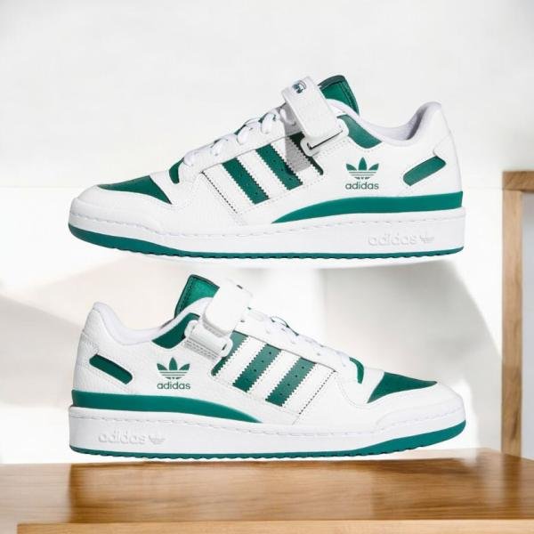 ADIDAS FORUM 84 WHITE GREEN EDITION