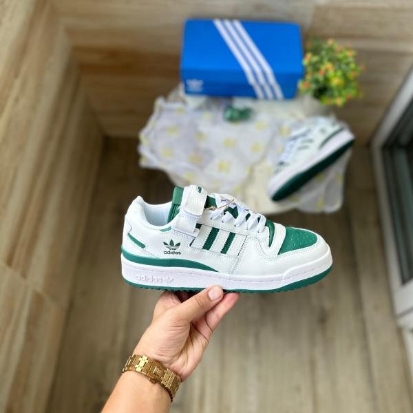 ADIDAS FORUM 84 WHITE GREEN EDITION