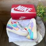 NIKE AIRFORCE SHADOW YELLOW TICK