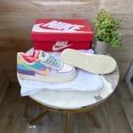 NIKE AIRFORCE SHADOW YELLOW TICK