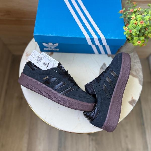 ADIDAS ORIGINALS SAMBA BLACK XLG GUM
