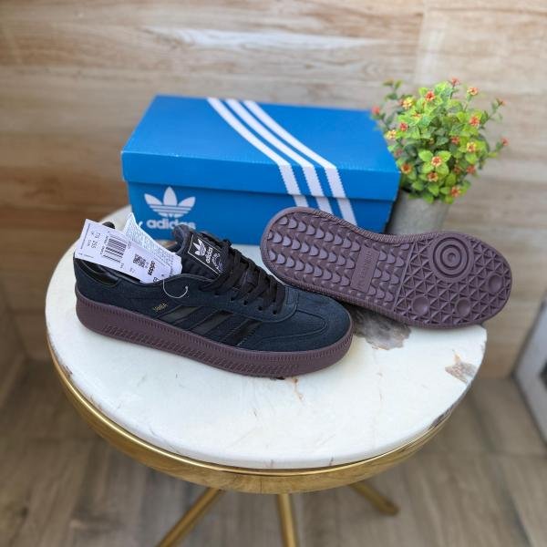 ADIDAS ORIGINALS SAMBA BLACK XLG GUM