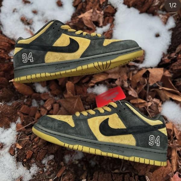 NIKE SB DUNK SUPREME 94 CAMPER GREEN 2025