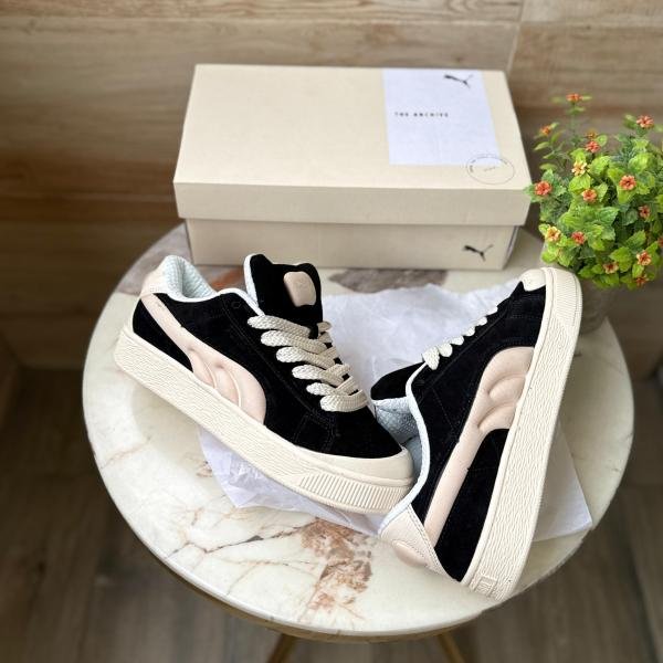 PUMA XL SUEDE CRUSH BLACK WHITE