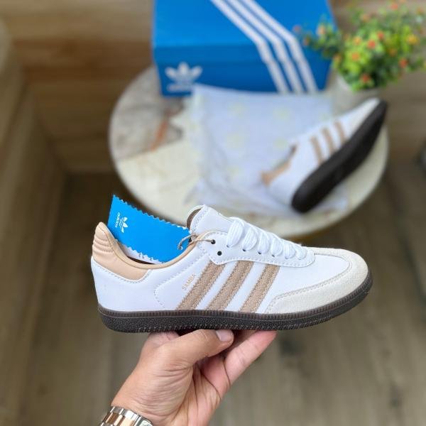 ADIDAS ORIGINALS SAMBA BEIGE GUM