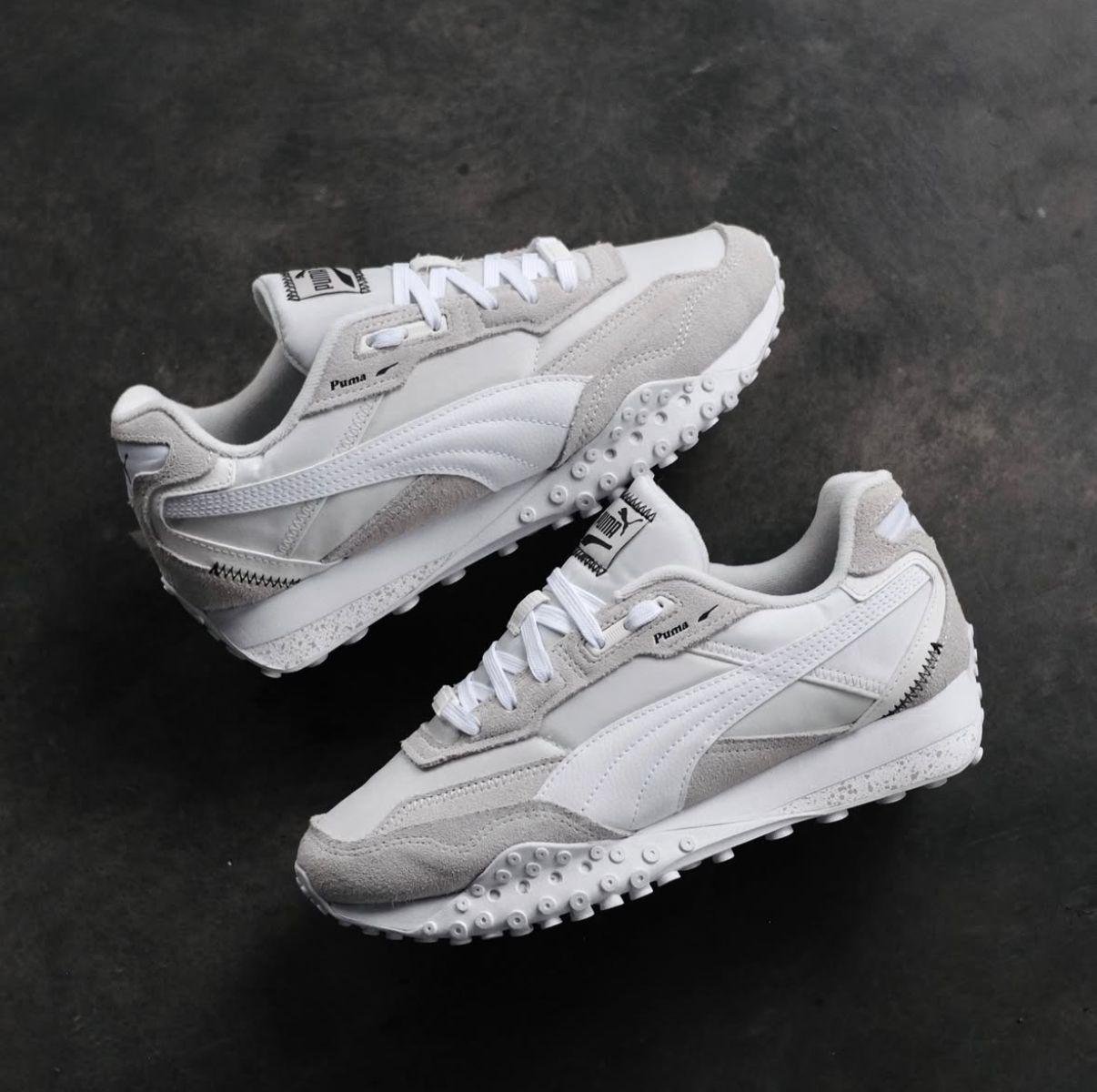 PUMA BLACKTOP WHITE GREY