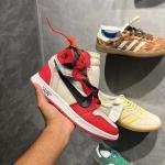 AIR JORDAN 1 RETRO HIGH ‘WHITE UNC RED’