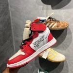 AIR JORDAN 1 RETRO HIGH ‘WHITE UNC RED’