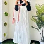 IMPORTED PLEATED PINAFORE SET