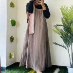 IMPORTED PLEATED PINAFORE SET