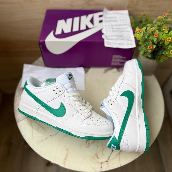 NIKE SB DUNK ATHLETIC WHITE GREEN