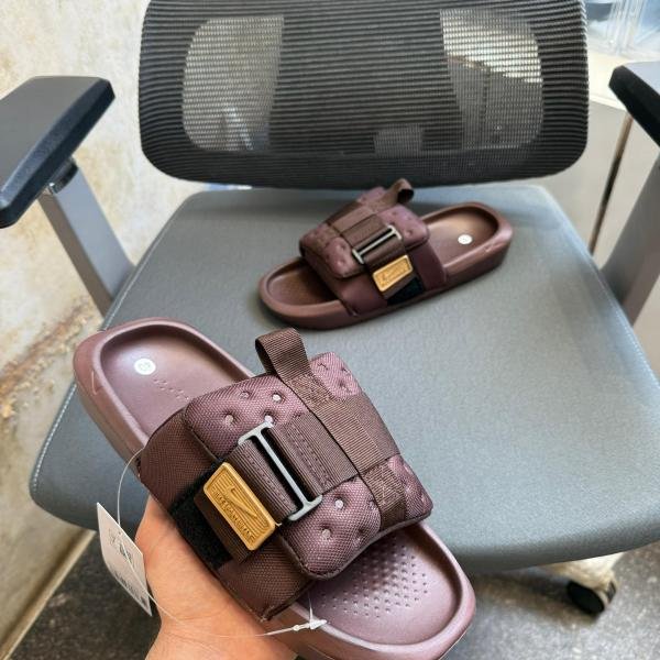 NIKE ASUNA 3 SLIDE BURGUNDY