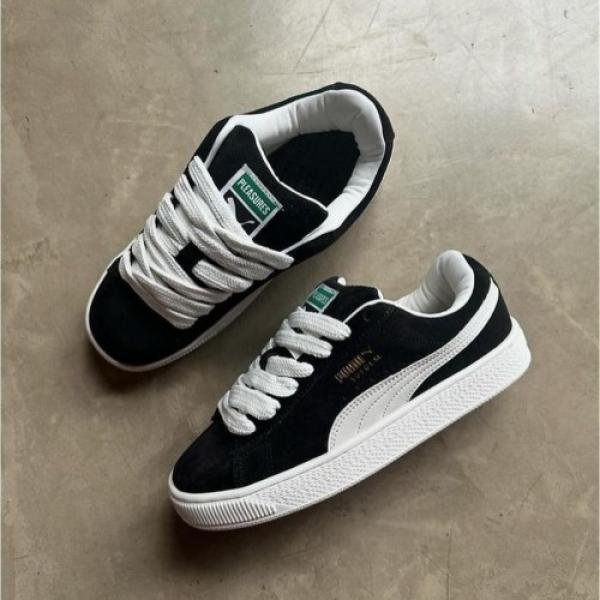 PUMA SUEDE XL WHITE BLACK