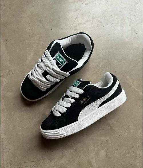 PUMA SUEDE XL WHITE BLACK