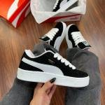 PUMA SUEDE XL WHITE BLACK