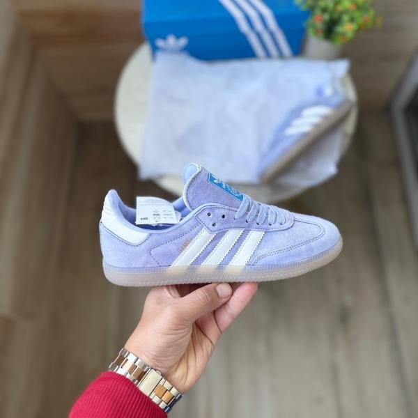 ADIDAS ORIGINALS SAMBA SILVER DAWN