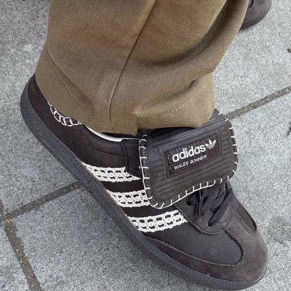 ADIDAS SAMBA X WALES BONER MATTE BROWN