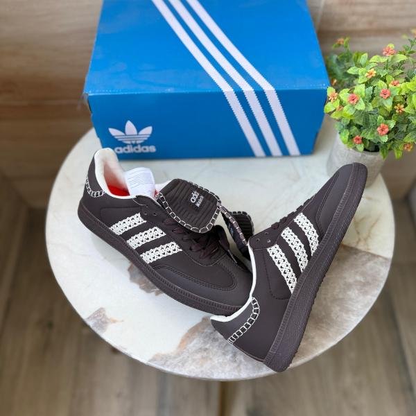 ADIDAS SAMBA X WALES BONER MATTE BROWN