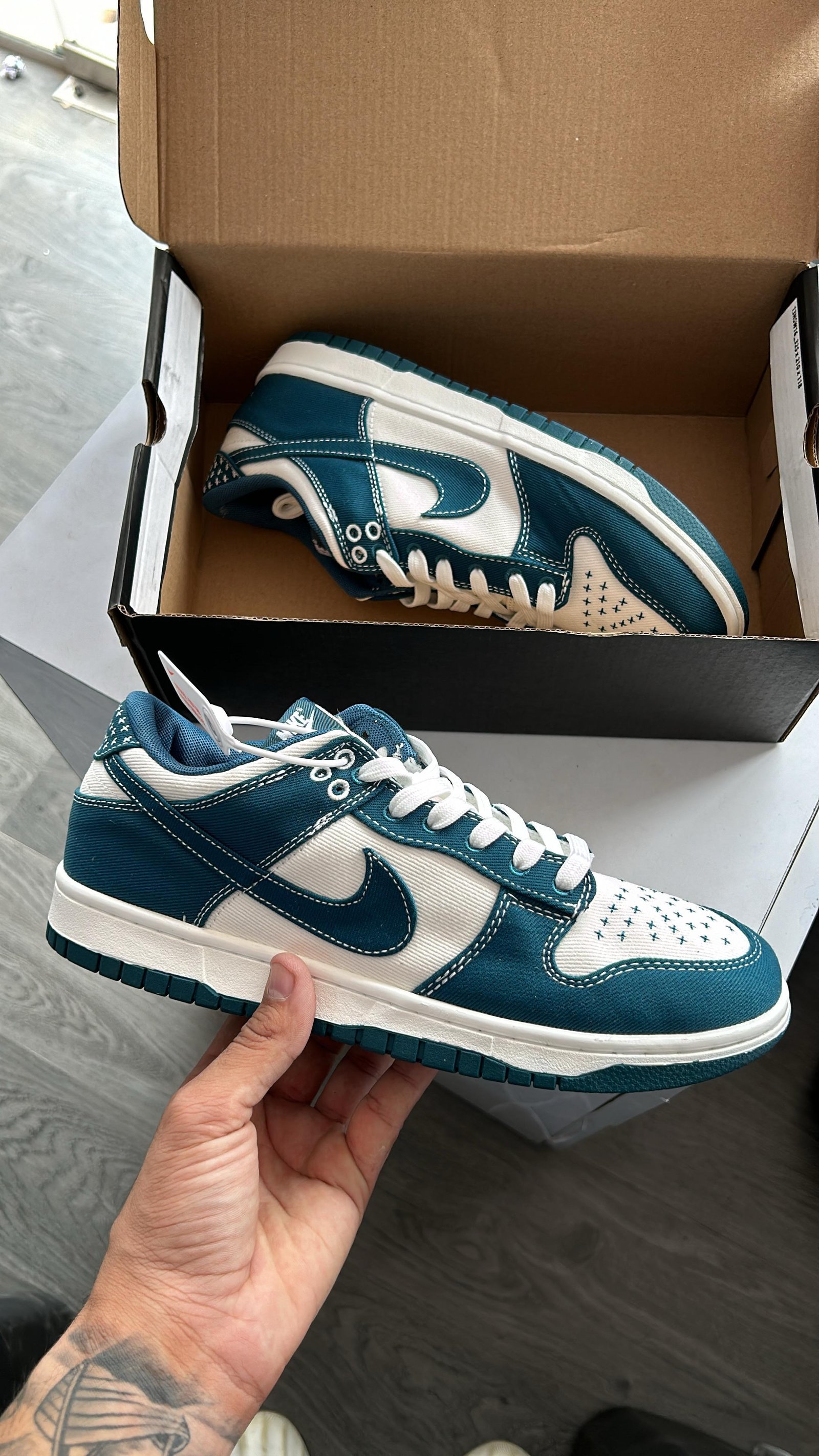 NIKE SB DUNK BLUE DENIM