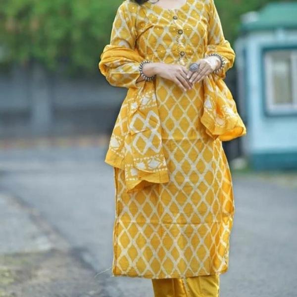KURTI+PANT+DUPATTA