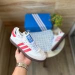 ADIDAS SAMBA WHITE RED