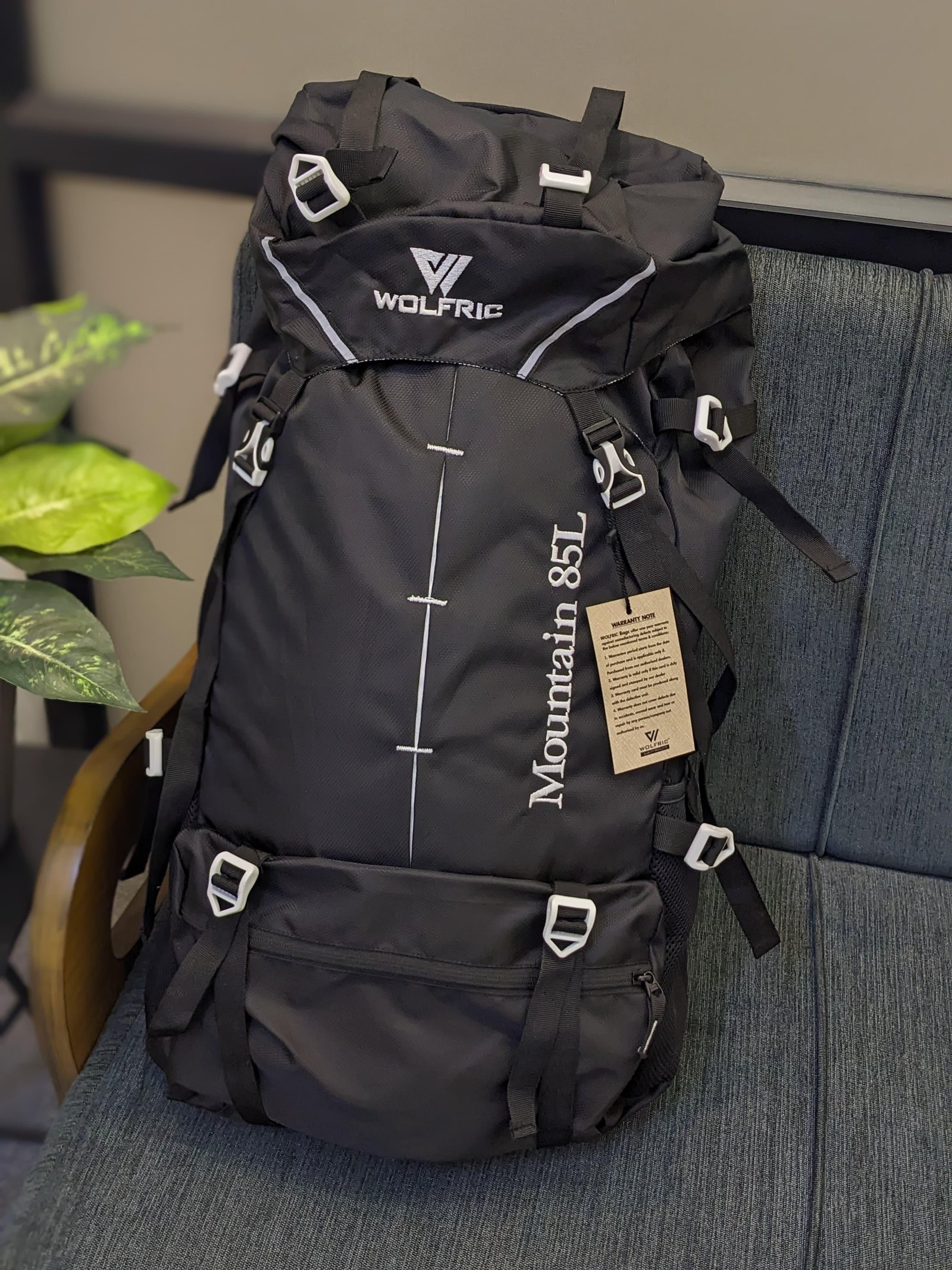 WOLFRIC ORIGINAL 85 LITRE TREKKING BAG