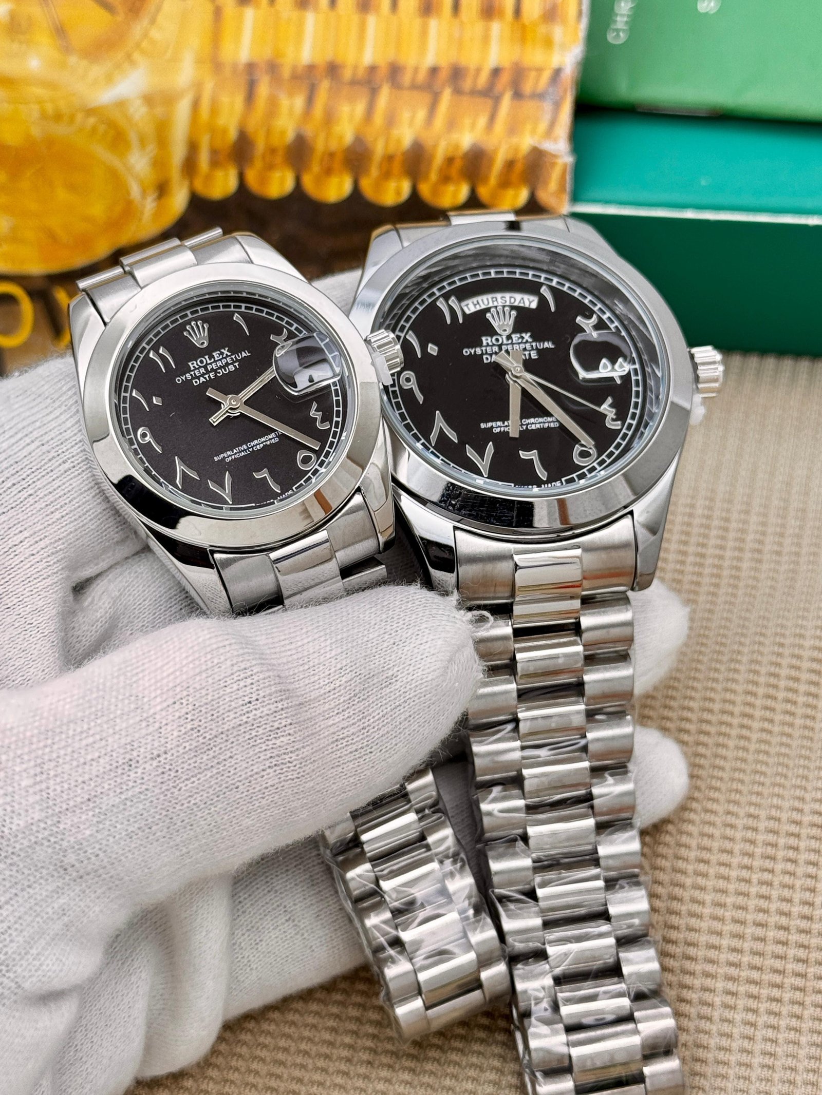 ROLEX COUPLE WATCH