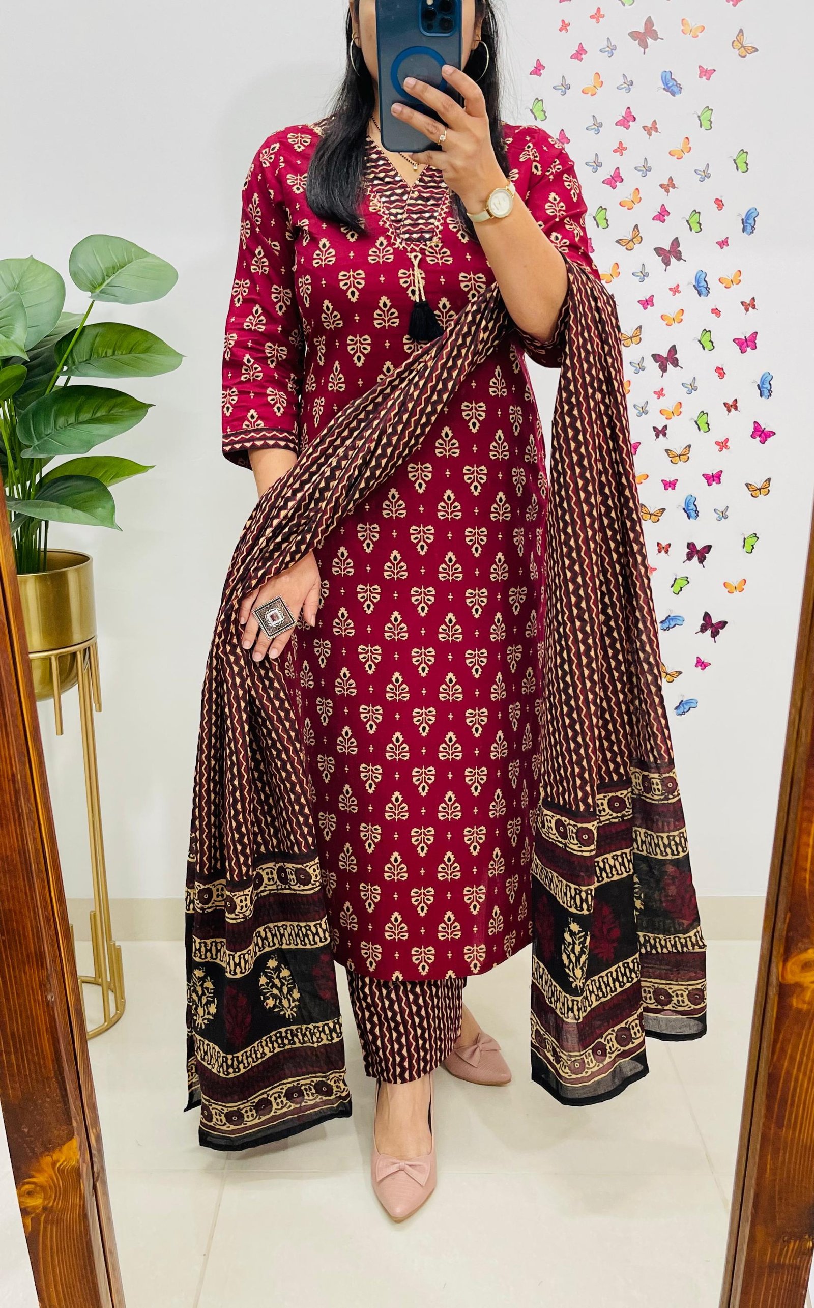AZRAK PRINT SUIT SET
