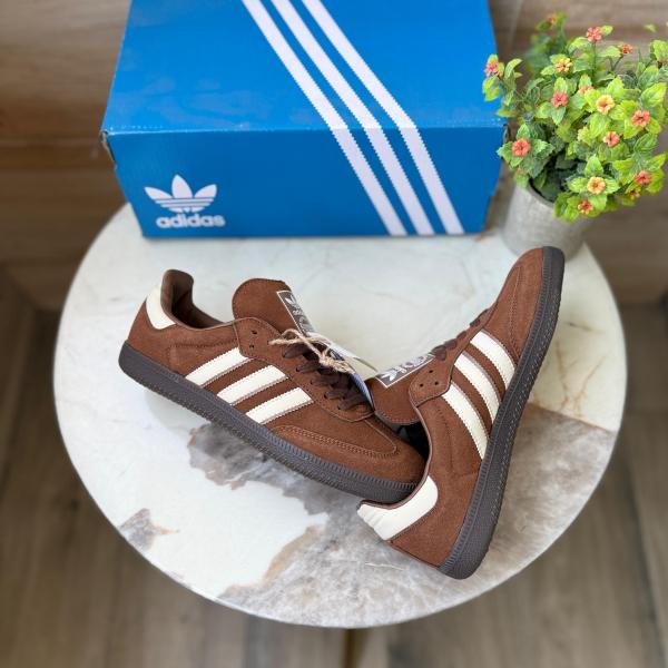 ADIDAS ORIGINALS SAMBAS LUXE PRELOVED BROWN